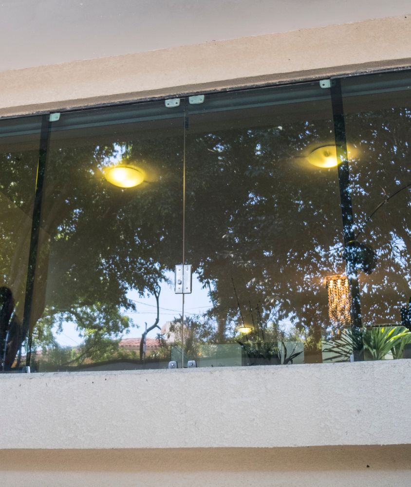 janela de vidro em Suzano